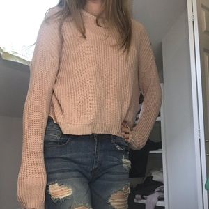 Brandy Melville pink sweater size M